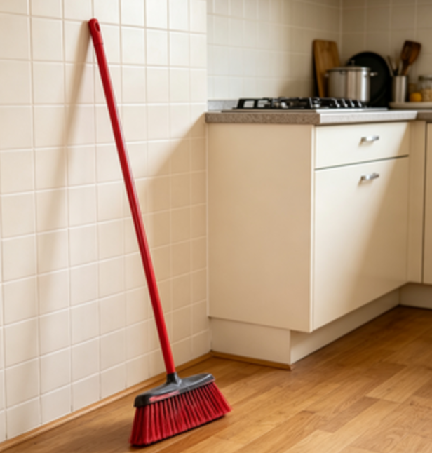 Commercial Kitchen Broom - ベストセラー2個セット長方形プラスチックほうきセット、家庭、キッチン、オフィス、商業用高耐久フロア掃除用具、高品質清掃ツール、最高評価