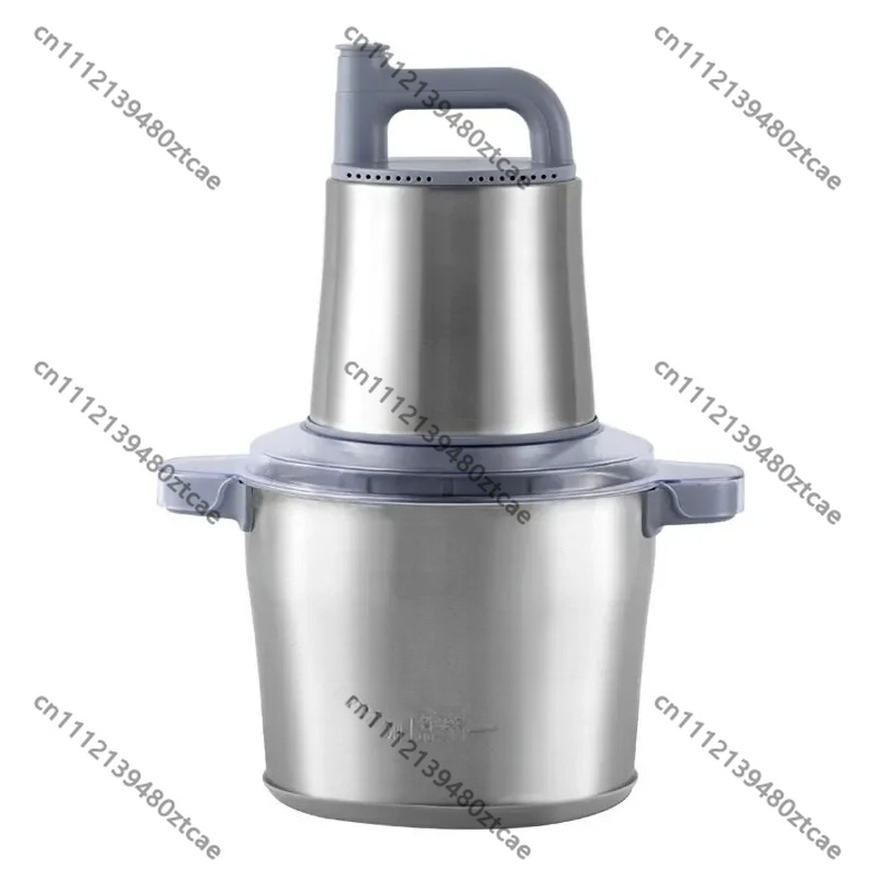 Commercial Kitchen Grinder - 6Lステンレス製電動ミートグラインダー多機能家庭用業務用ミンサー2段階速度調整キッチンミキサーカッター