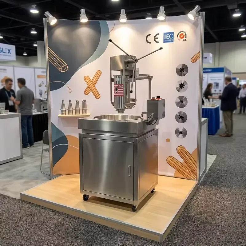 Commercial Kitchen Equipment - 30L電動チュロス製造機 プロ仕様 スペイン風チュロスメーカー フィラーデバイス 業務用厨房機器 モデル30L