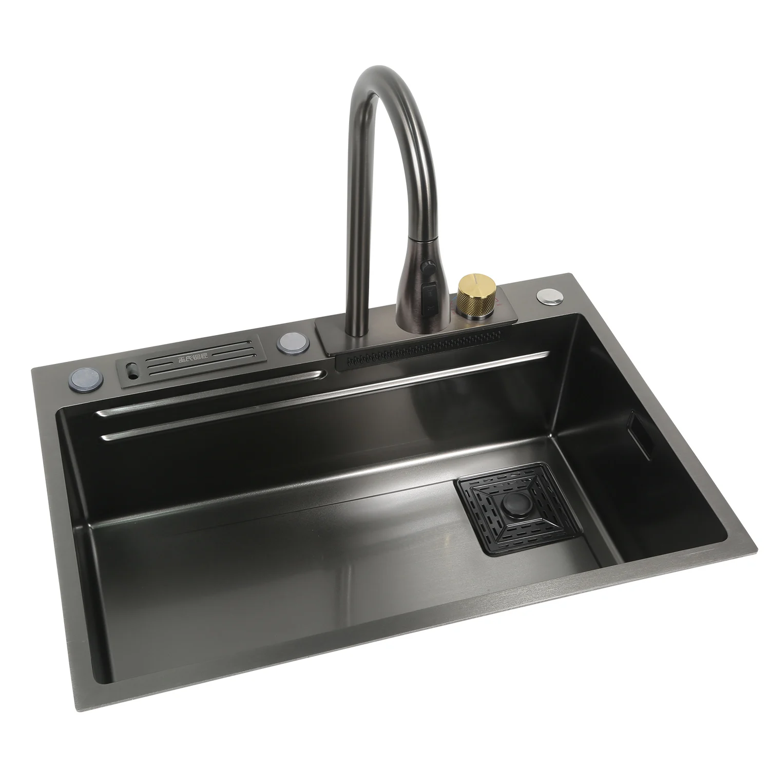 Commercial Kitchen Double Sink - ステンレス製業務用アジア風キッチンシンクスタンドキャビネット調理台自立型キッチンシンク