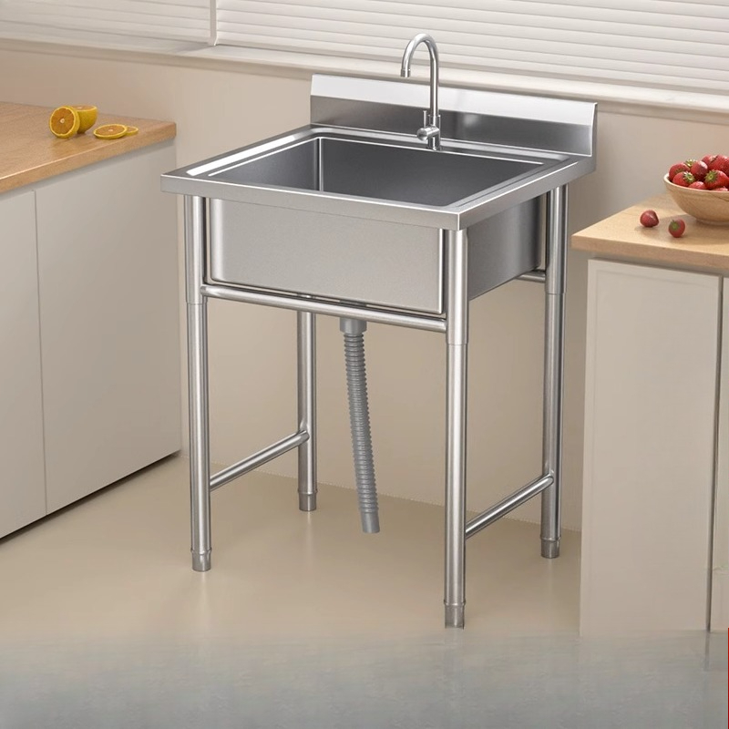 業務用ステンレスシンク シングル ダブル 3槽 プラットフォ - Commercial Kitchen Double Sink のレビューと価格