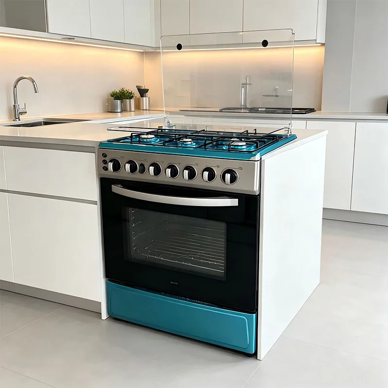 業務用6口ガスコンロとオーブンのコンビネーション—洋食レスト - Commercial Kitchen Burner のレビューと価格