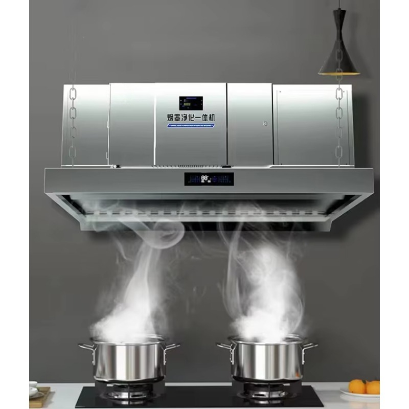 カスタマイズされた静電空気清浄機内蔵型ESP業務用厨房排気フ - Commercial Kitchen Exhaust Hood のレビューと価格