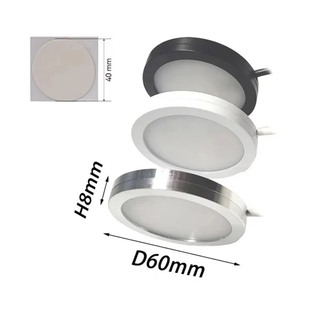 3色調整可能USBパックライト5V超薄型LEDキャビネットラ - Commercial Kitchen Lights のレビューと価格