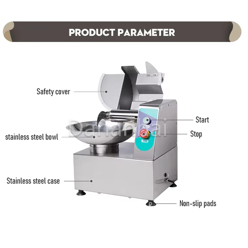業務用真空野菜カッティングマシン ステンレス製生肉挽き機 キ - Commercial Kitchen Grinder のレビューと価格
