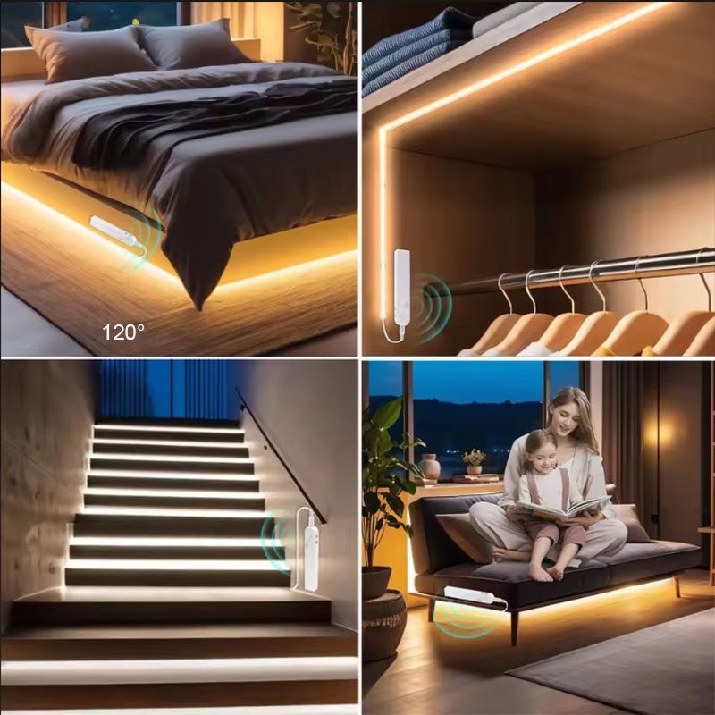 1～5M PIRモーションセンサーLEDストリップライト、電 - Commercial Kitchen Lights のレビューと価格