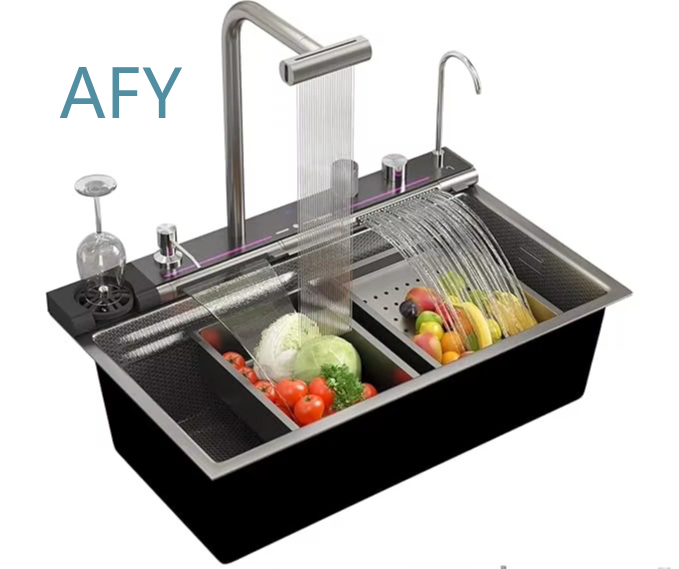 卸売 モダン ダブルシンク スクエア型 ステンレス製 キッチ - Commercial Kitchen Double Sink のレビューと価格