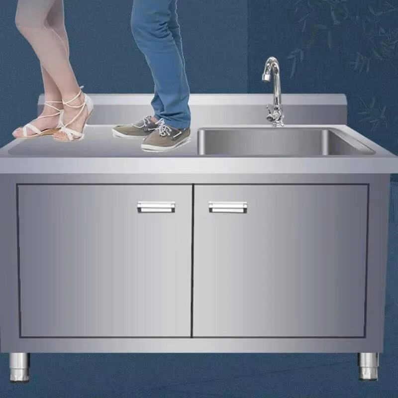 業務用金属製キッチンシンク、屋外キャビネット収納用、手術台シ - Commercial Kitchen Double Sink のレビューと価格