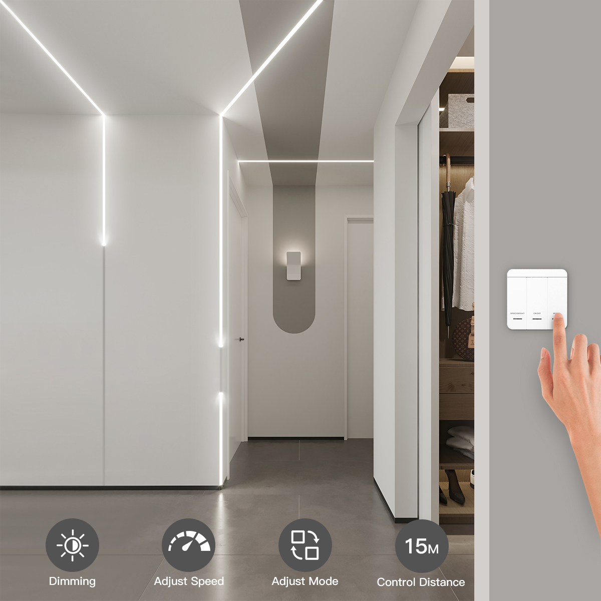 スマート Addressable1-4 個 LED ストリッ - Commercial Kitchen Lights のレビューと価格