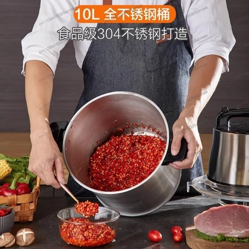 10Lステンレス製電動ミートグラインダー、大型肉挽き機、ヤム - Commercial Kitchen Grinder のレビューと価格