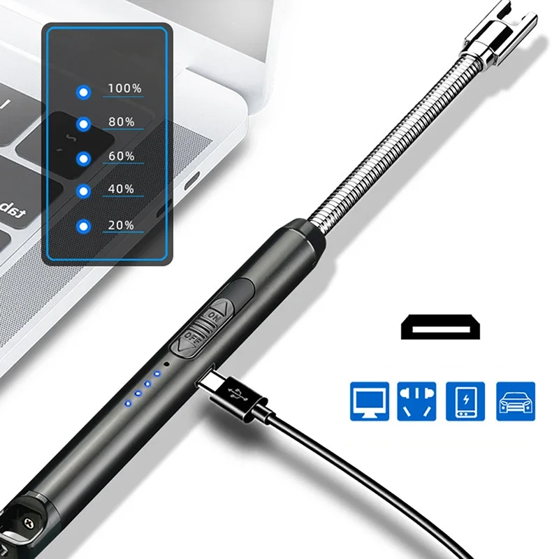 USB充電式アークフレームレスプラズマライター、バーベキュー - Commercial Kitchen Burner のレビューと価格