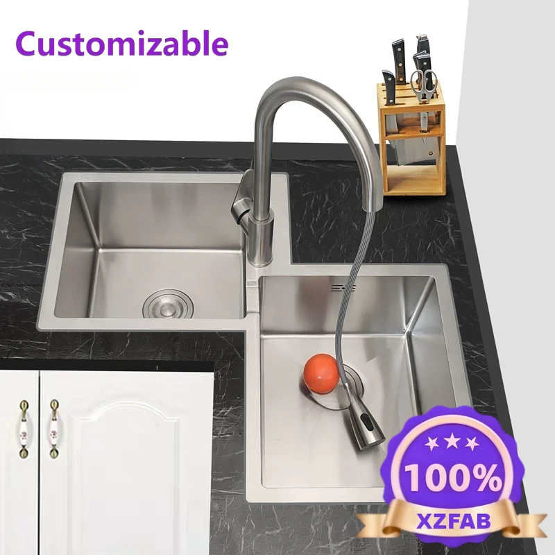 工場直販 2026年 長持ちするキッチン家具 厚みのある30 - Commercial Kitchen Double Sink のレビューと価格