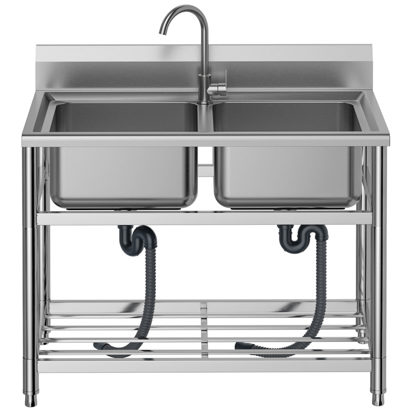 2026年製ステンレス鋼プールキッチンシンク業務用洗面台シン - Commercial Kitchen Double Sink のレビューと価格