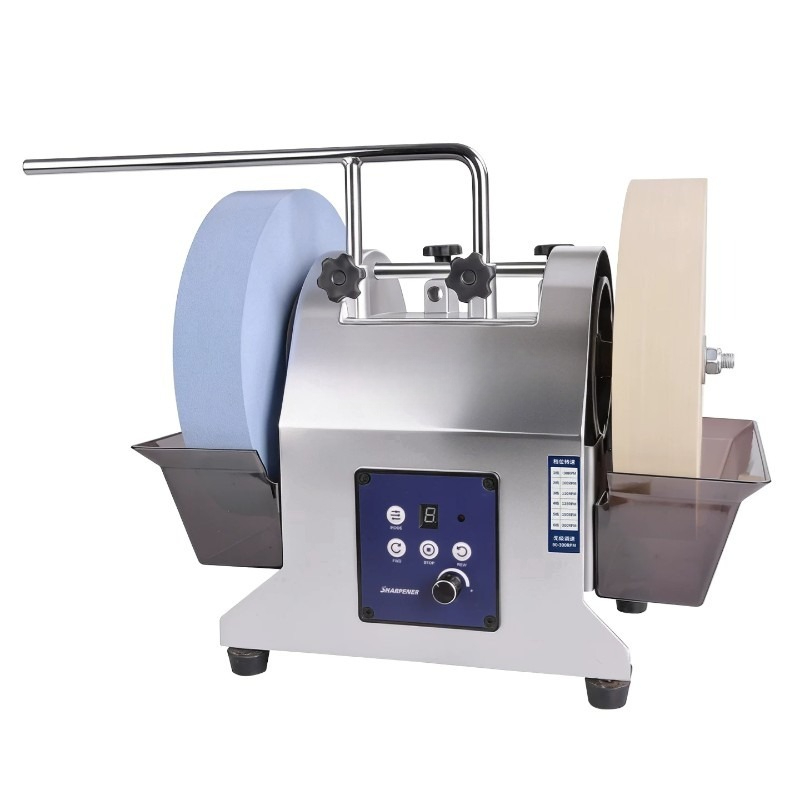 電動式両刃ナイフ研ぎ器 小型家庭用ウェットグラインダー 業務 - Commercial Kitchen Knife Sharpener のレビューと価格