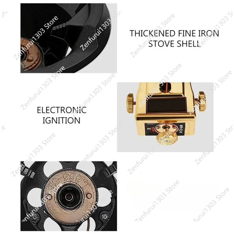 業務用強火力ガスコンロ　シングルガスコンロ　中華鍋用バーナー - Commercial Kitchen Burner のレビューと価格
