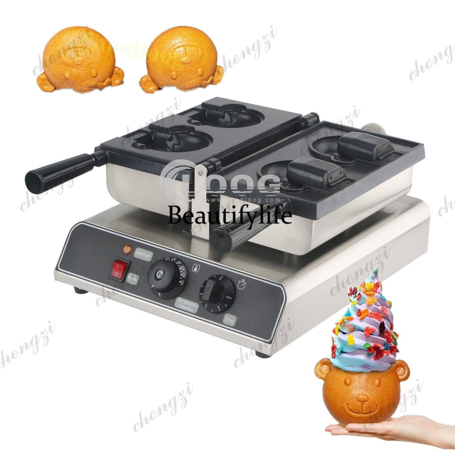 A81業務用厨房機器2個入りワッフルメーカー - Commercial Kitchen Equipment のレビューと価格