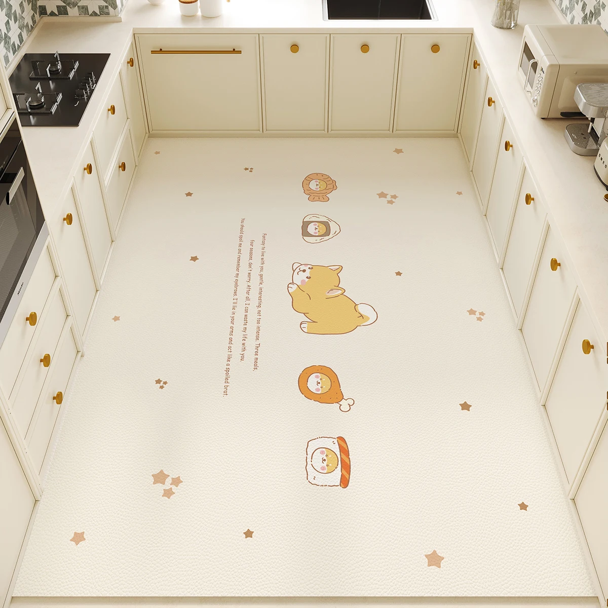 PVCキッチンカーペット 防水 滑り止め フロアマット 油汚 - Commercial Kitchen Vinyl Flooring のレビューと価格
