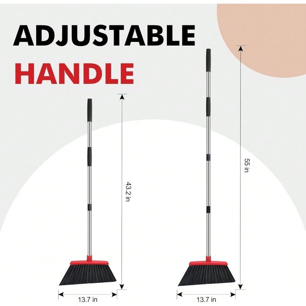 インチヘビーデューティー屋外用ほうき、長柄、大型アングル商業 - Commercial Kitchen Broom のレビューと価格