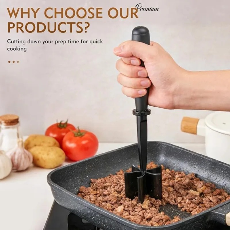 1pc ミートチョッパー ハンドヘルドミートスライサーとブレ - Commercial Kitchen Grinder のレビューと価格