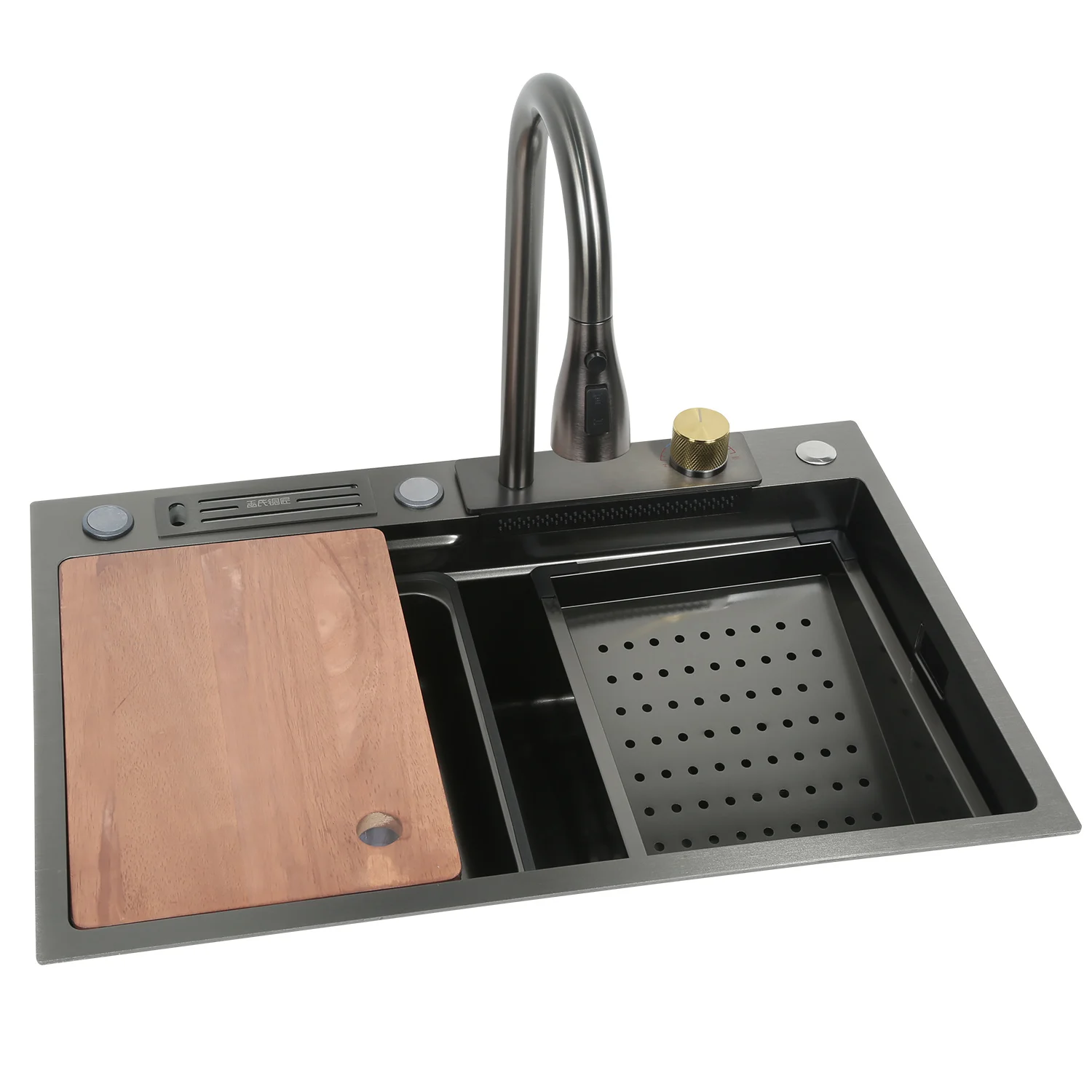 ステンレス製業務用アジア風キッチンシンクスタンドキャビネット - Commercial Kitchen Double Sink のレビューと価格