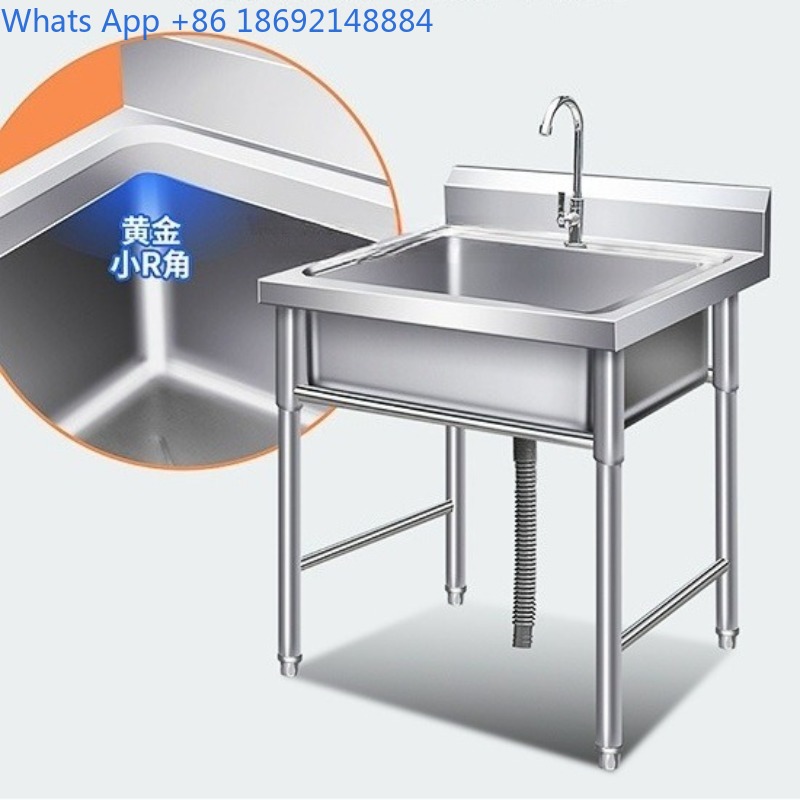 業務用ステンレスシンク シングル/ダブル/トリプルスロット  - Commercial Kitchen Double Sink のレビューと価格