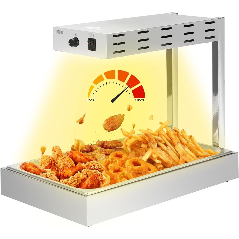 フライドポテトウォーマー、業務用加熱ランプ、チップス用耐熱食 - Commercial Kitchen Lights のレビューと価格