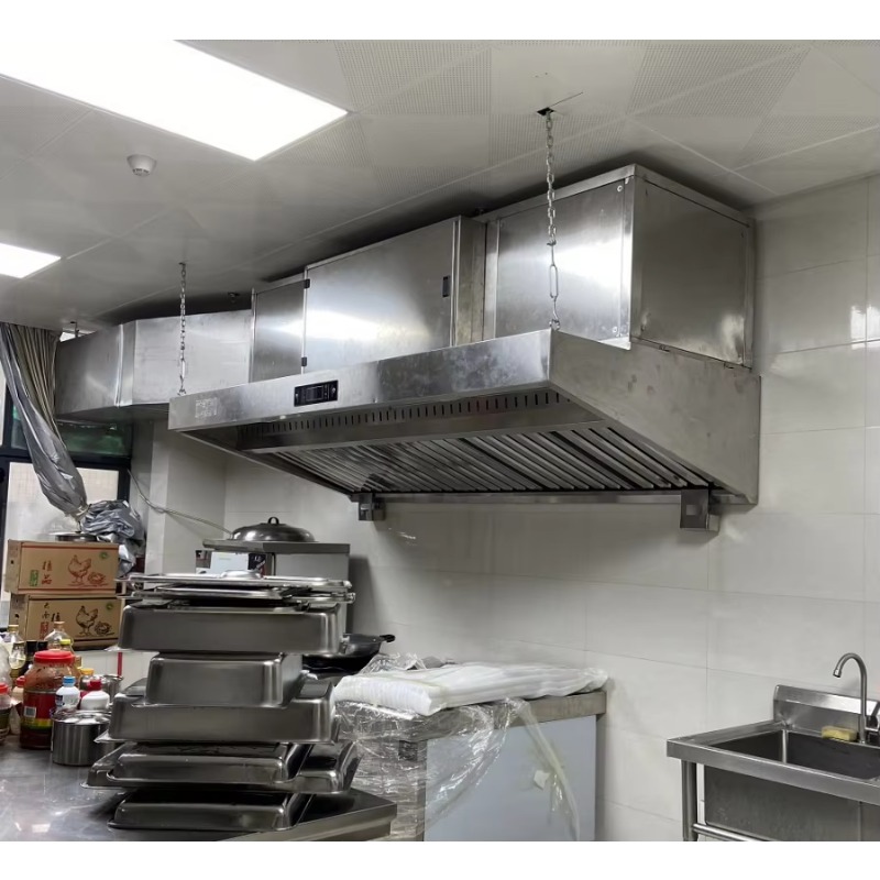 カスタマイズされた厨房排気フード内蔵静電空気清浄機ESP業務 - Commercial Kitchen Exhaust Hood のレビューと価格