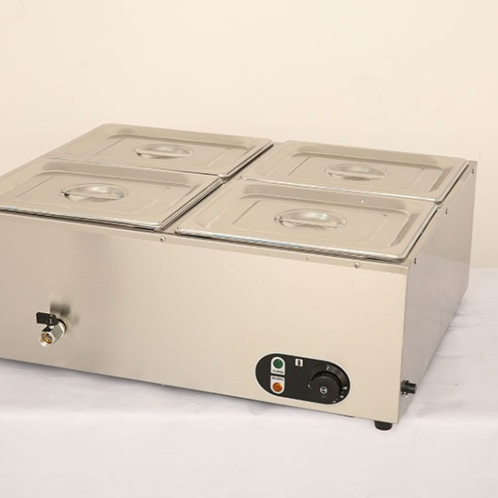 4プレート業務用厨房機器ビュッフェ温菜ウォーマー電気加熱水浴 - Commercial Kitchen Equipment Brands のレビューと価格