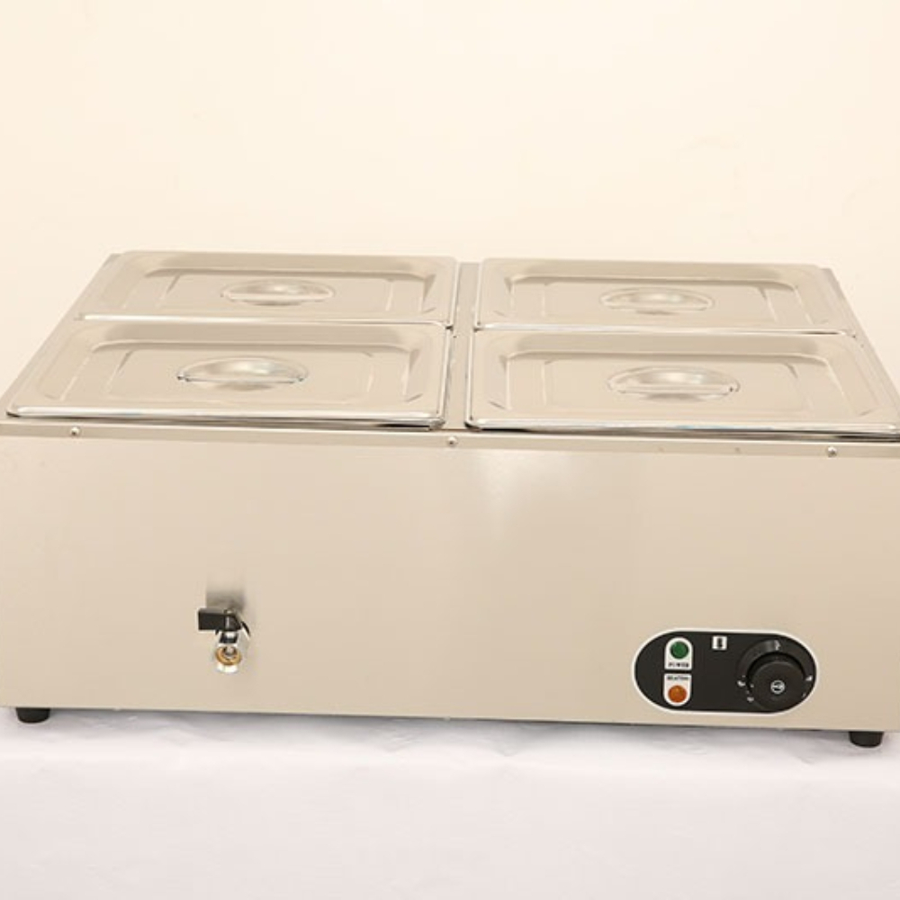 4プレート業務用厨房機器ビュッフェ温菜ウォーマー電気加熱水浴 - Commercial Kitchen Equipment Brands のレビューと価格