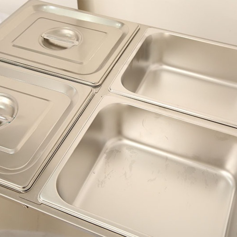 4プレート業務用厨房機器ビュッフェ温菜ウォーマー電気加熱水浴 - Commercial Kitchen Equipment Brands のレビューと価格