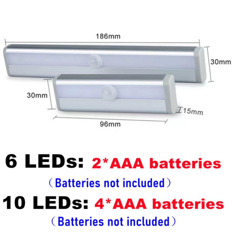 ワイヤレスLEDナイトライト,モーションセンサー,ナイトライ - Commercial Kitchen Lights のレビューと価格
