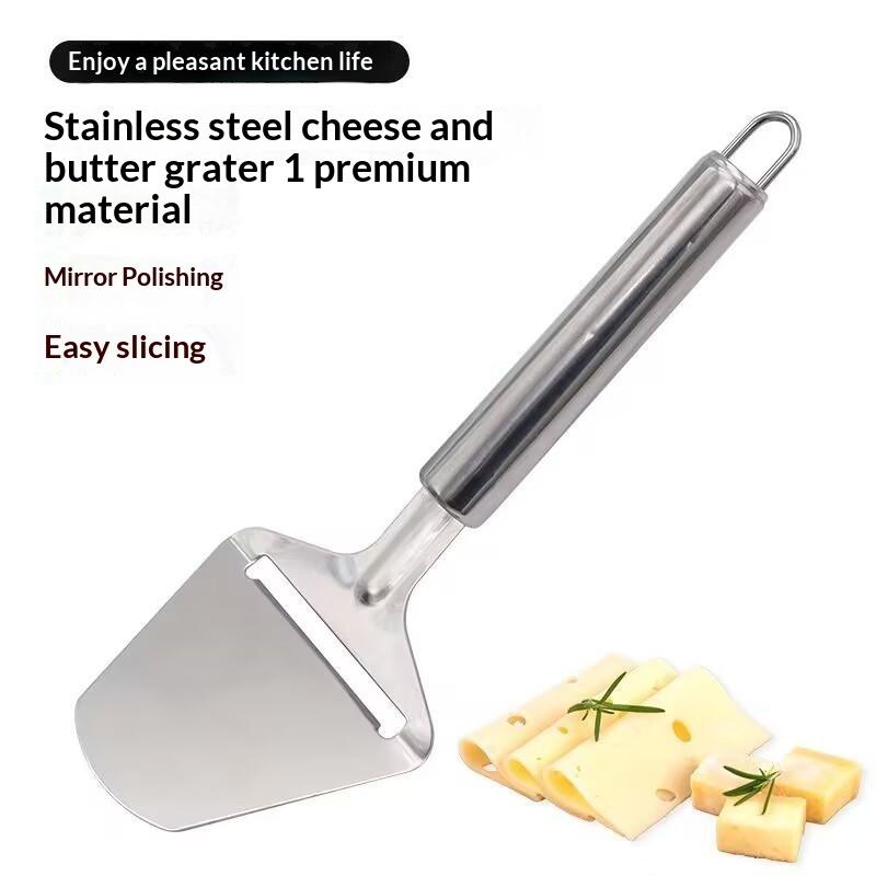 新しいステンレス鋼製ハンドヘルドチーズスライサーバターカッタ - Commercial Kitchen Grinder のレビューと価格