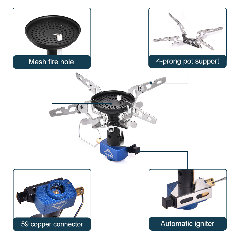 屋外キャンプ用ガスバーナー アウトドアストーブ 3300W  - Commercial Kitchen Burner のレビューと価格