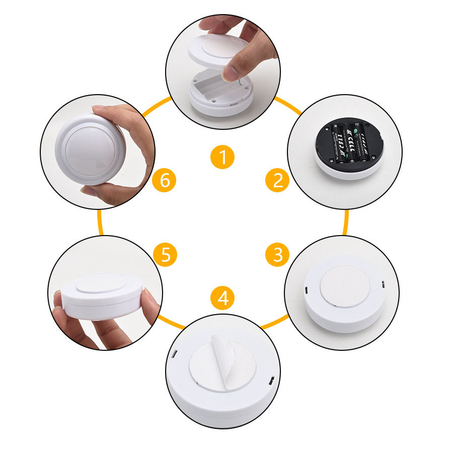 3 色アンダーキャビネットライトワイヤレスバッテリー LED - Commercial Kitchen Lights のレビューと価格